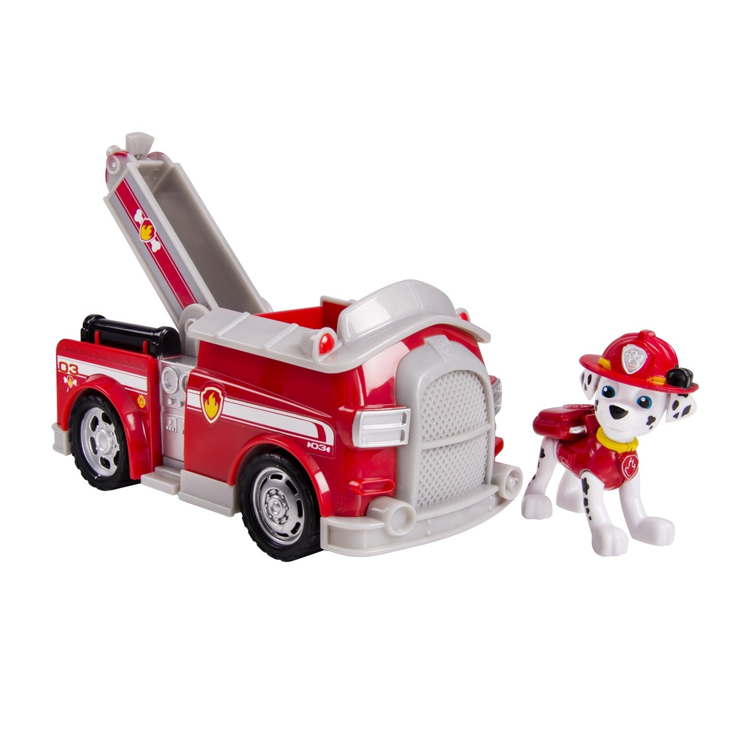 Jouet Privé - Marcus Et Son Camion De Pompier Pat intérieur Camion De Pompier Mickey