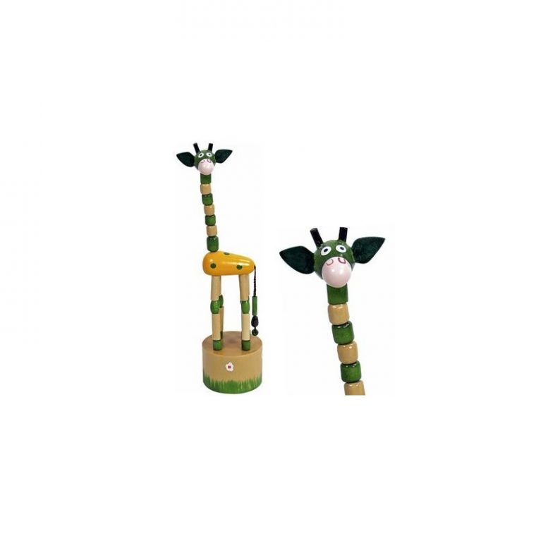 Jouet Wakouwa En Bois Girafe Marionnette Animaux Enfant 3 serapportantà Girafe Enfant