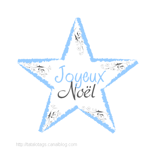 Joyeux Noël Étoile - Les Étiquettes Et Tags De Tatalo à Logo De Noel A Imprimer 