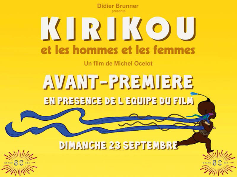 Kirikou, Les Hommes Et Les S En Avant-Première Au dedans Kirikou Des Hommes Et Des Femmes 