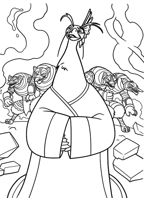 Kung Fu Panda Free To Color For Children - Kung Fu Panda tout Coloriage Kung Fu Panda 