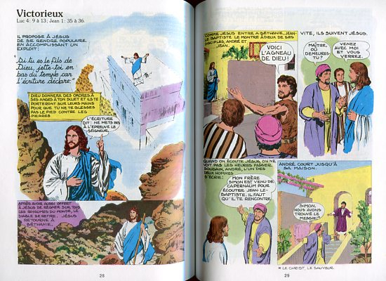 La Bible En Bandes Dessinées  Bibles serapportantà Personnage De La Bible 