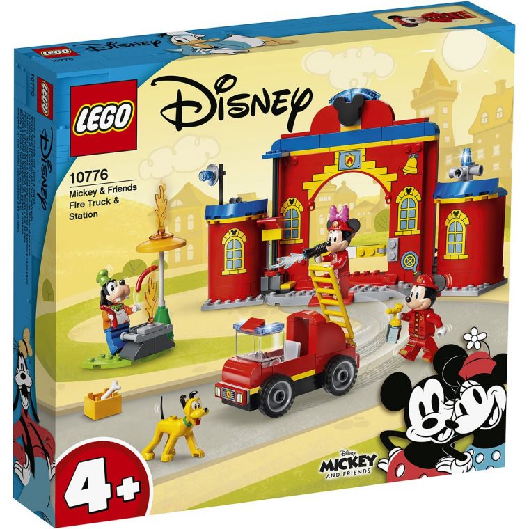 La Caserne Et Le Camion De Pompiers De Mickey Et Ses Amis destiné Camion De Pompier Mickey