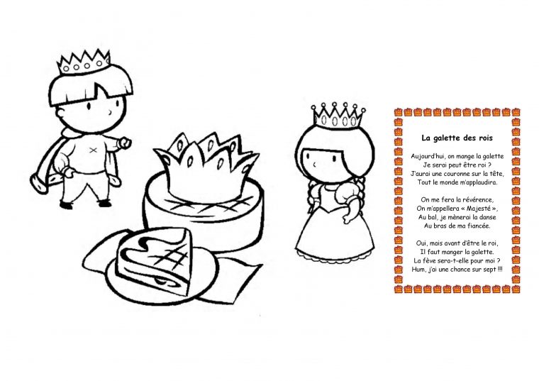 La Galette Des Rois intérieur Coloriage Couronne Galette Des Rois