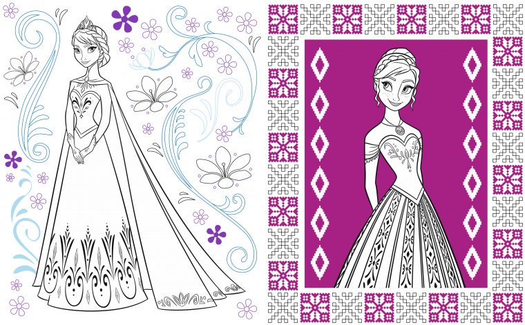 La Reine Des Neiges – Mes Coloriages De Rêve – Disney concernant Coloriage Reine