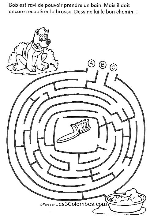 Labyrinthe A Imprimer 34 - Coloriage En Ligne Gratuit Pour encequiconcerne Jeux Labyrinthe A Imprimer 