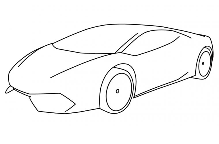 Lamborghini Huracán Lp610-4 – Sketchye intérieur Dessin De Lamborghini