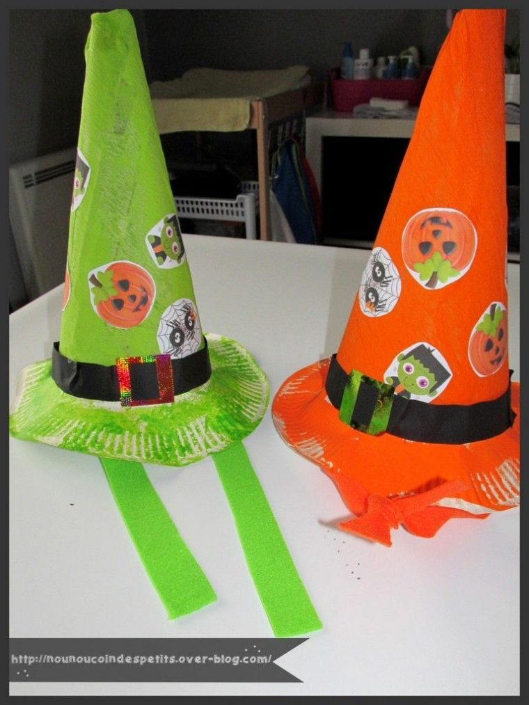 Le Blog De Nounoucoindespetits  Bricolages Halloween concernant Bricolage Sorcière Halloween