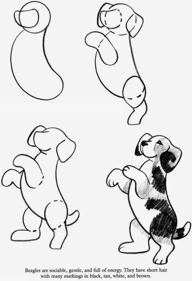 Le Coin Des Enfants: Apprendre À Dessiner Un Chien  Dog destiné Dessiner Un Enfant 