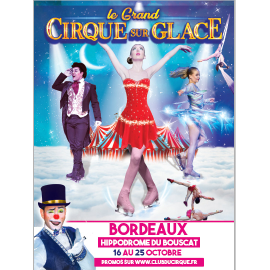 Le Grand Cirque Sur Glace - Hippodrome Du Bouscat tout Image Sur Le Cirque 