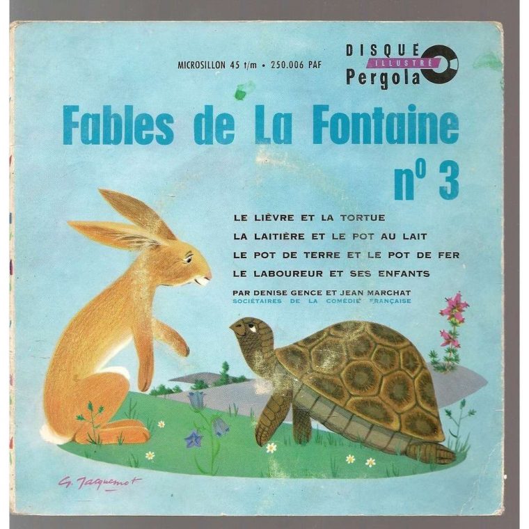 Le Lièvre Et La Tortue La Laitière Et Le Pot De Lait  Le dedans Le Lièvre Et La Tortue À Imprimer