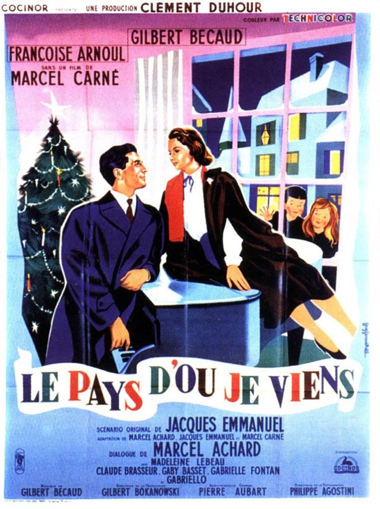 Le Pays D'Où Je Viens De Marcel Carné (1956) – Unifrance à Le Pay D Adibou Gratuit