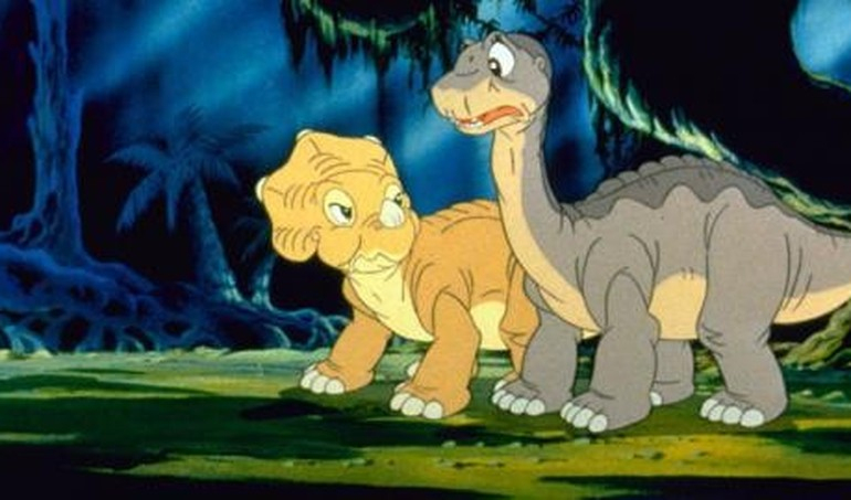 Le Petit Dinosaure : Petit-Pied Et Son Nouvel Ami En dedans Personnage Petit Pied