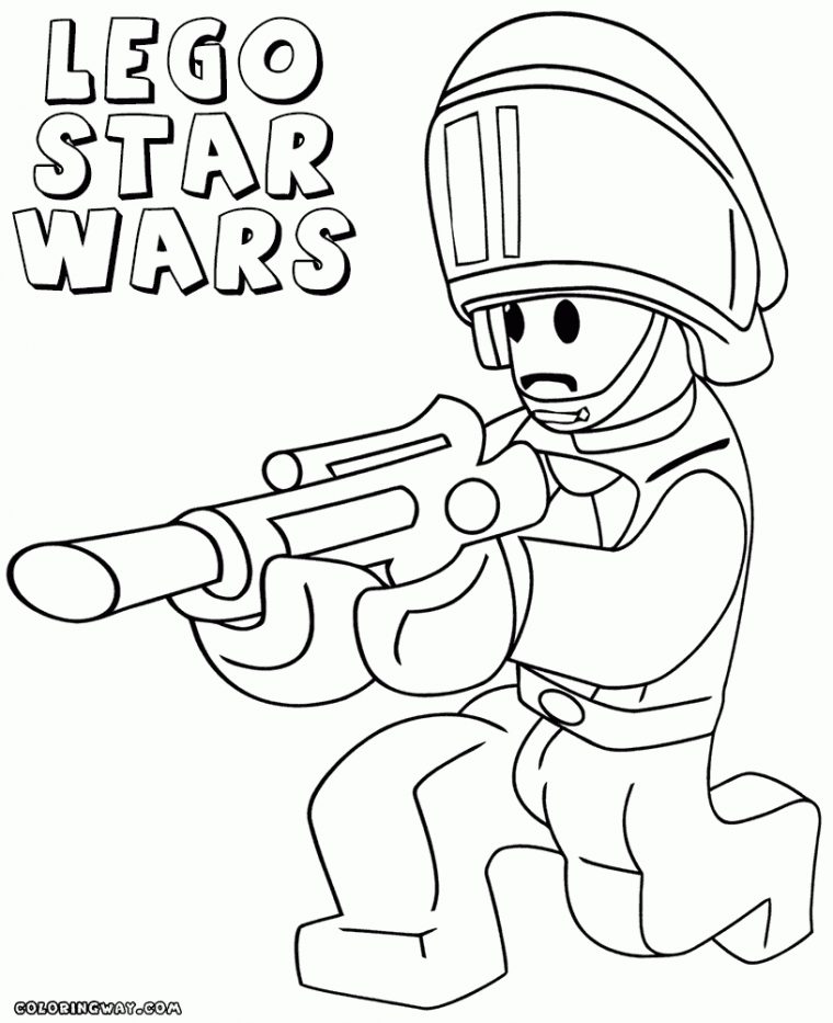 Lego Star Wars Coloring Pages  Coloring Pages To Download tout Coloriage Lego Starwars