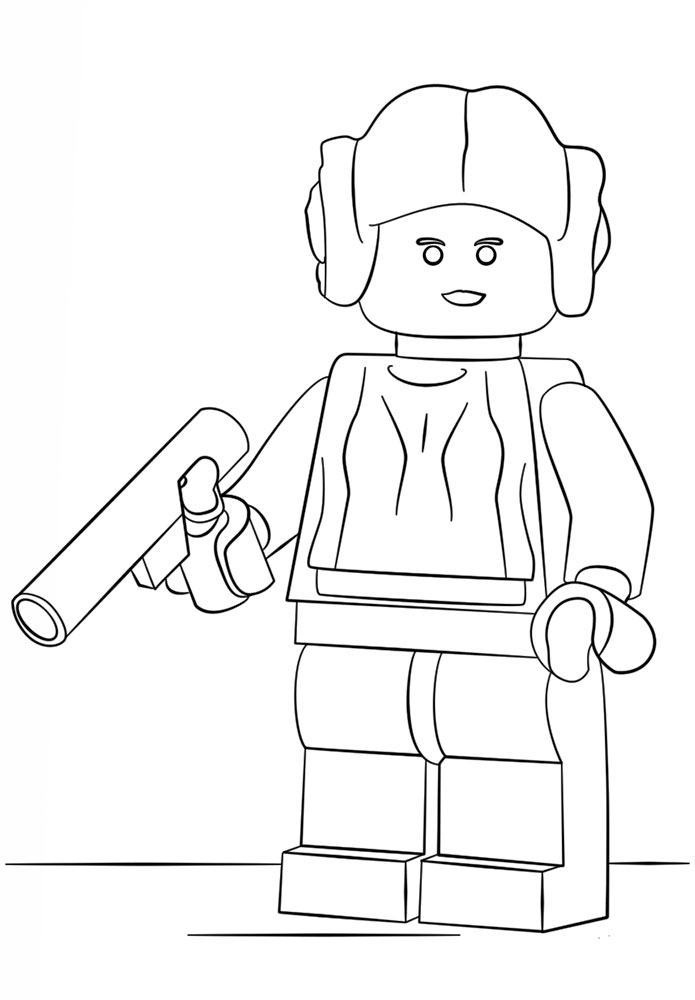 Lego Star Wars Coloring Pages encequiconcerne Coloriage Lego Starwars 