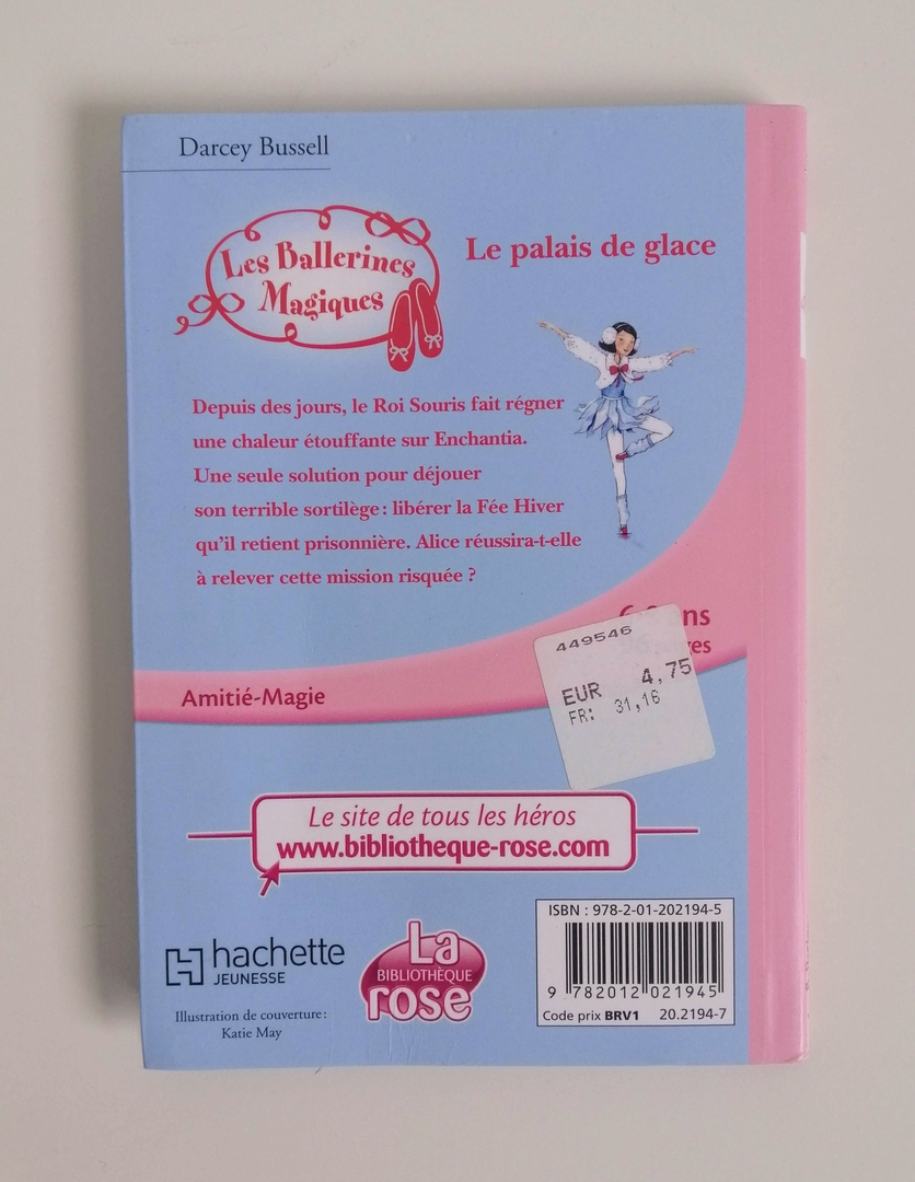 Les Ballerines Magiques - Le Palais De Glace - Little Book destiné Les Ballerines Magiques 
