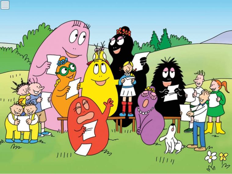 Les Barbapapa, La Musique Et Une Tablette – Le Blog De encequiconcerne Barbapapa Enfants