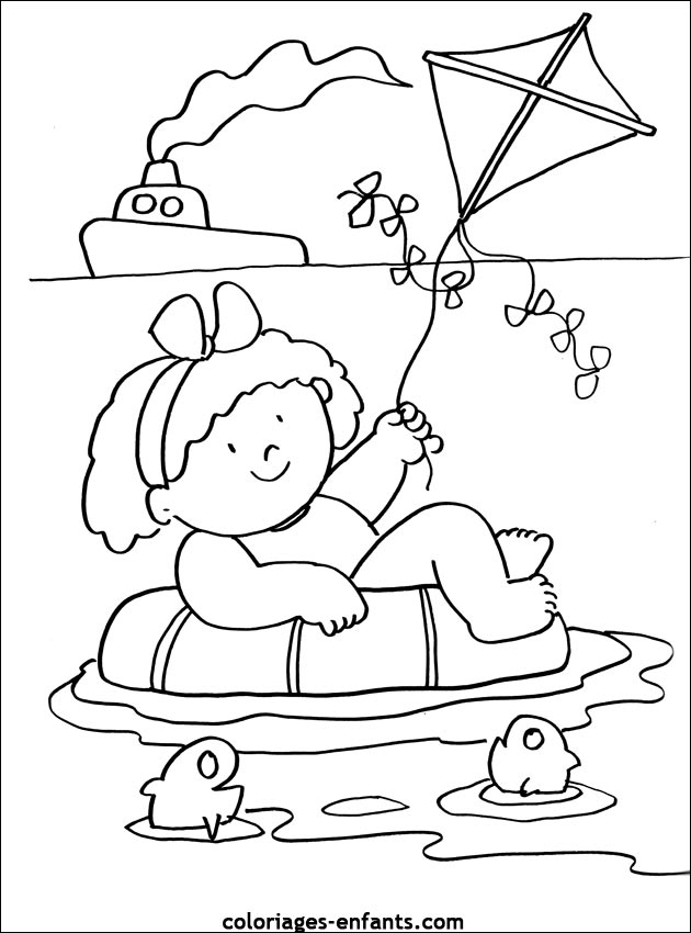 Les Coloriages De La Mer À Imprimer Sur Coloriages-Enfants dedans Coloriage De Mer