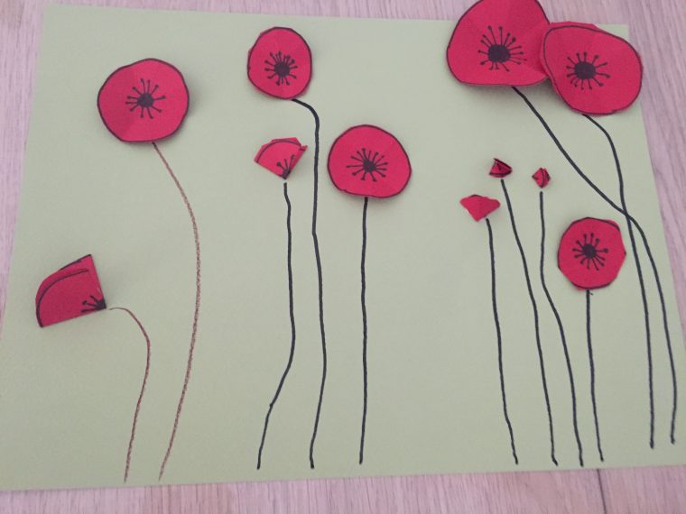 Les Coquelicots – Les Activités De Maman  Coquelicots tout Découpage Collage Maternelle À Imprimer