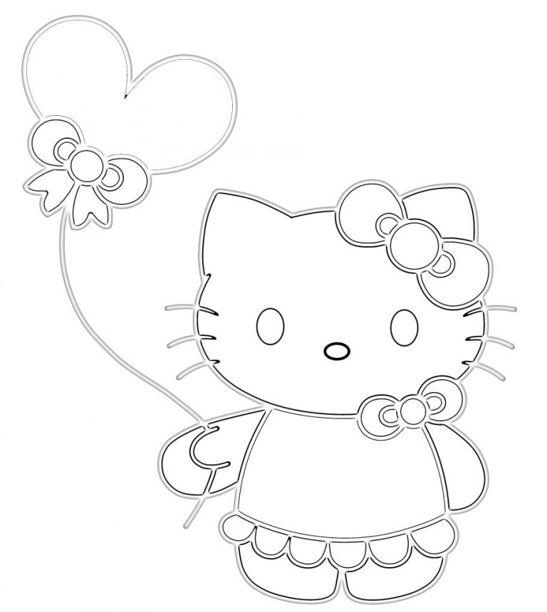 Les Livre De Coloriage Hello Kitty - Kids-Ausmalbildertv concernant Coloriage En Ligne Hello Kitty 