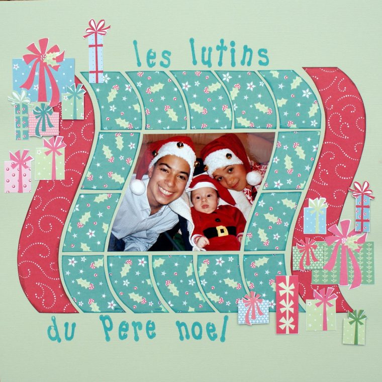 Les Lutins Du Père Noel – Photo De Scrap De Noël Et D intérieur Les Lutins Du Pere Noel