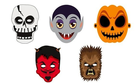 Les Meilleurs Masques D&amp;#039;Halloween À Imprimer Gratuitement encequiconcerne Masque De Citrouille A Imprimer 
