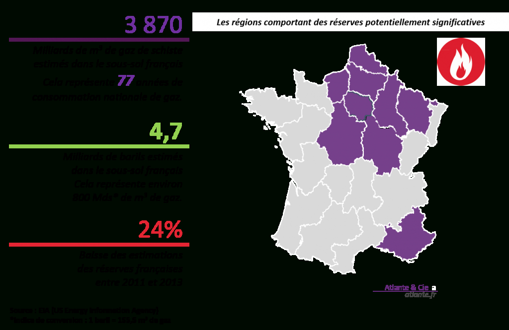 Les Réserves De Gaz De Schiste De La France : Un Eldorado avec France Carte Region Png