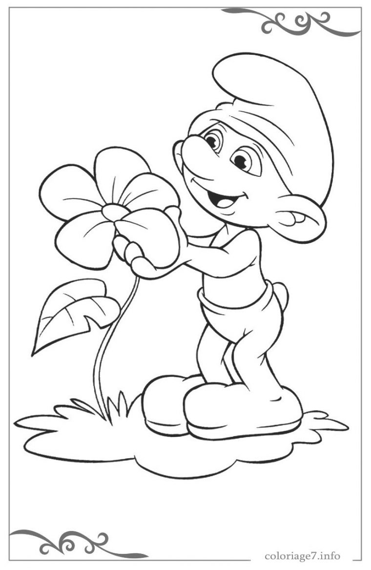 Les Schtroumpfs Coloriage Pour Filles En Ligne Gratuit serapportantà Colorier En Ligne Gratuit