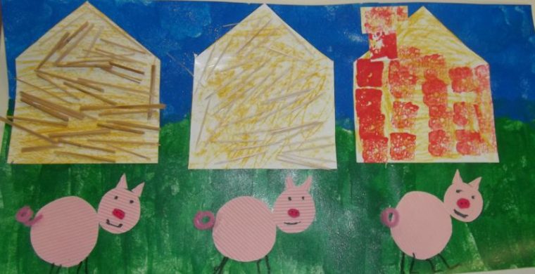 Les Trois Petits Cochons – Album Photos – Laclassedecamomille intérieur Les Trois Petit Cochon Maternelle