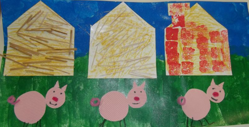 Les Trois Petits Cochons - Album Photos - Laclassedecamomille intérieur Les Trois Petit Cochon Maternelle 