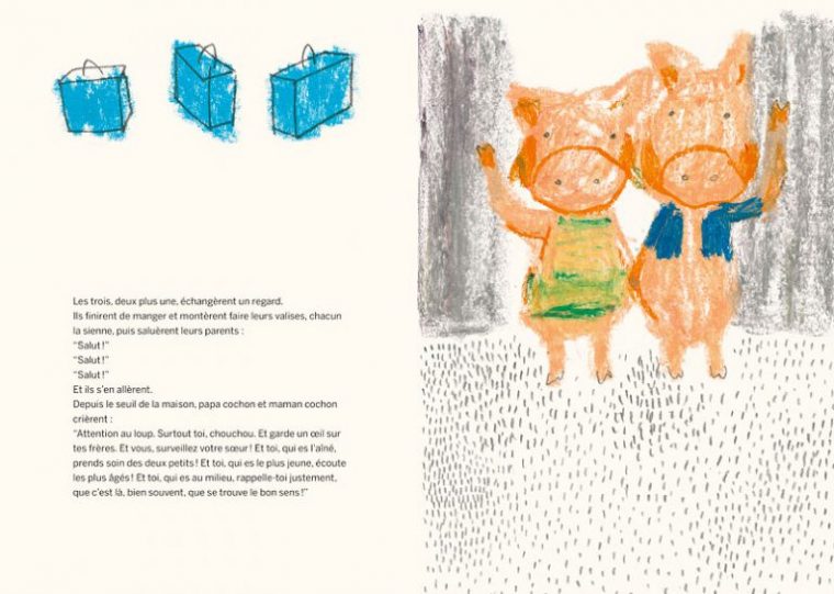 Les Trois Petits Cochons – Éditions Cambourakis dedans Trois Petitscochons