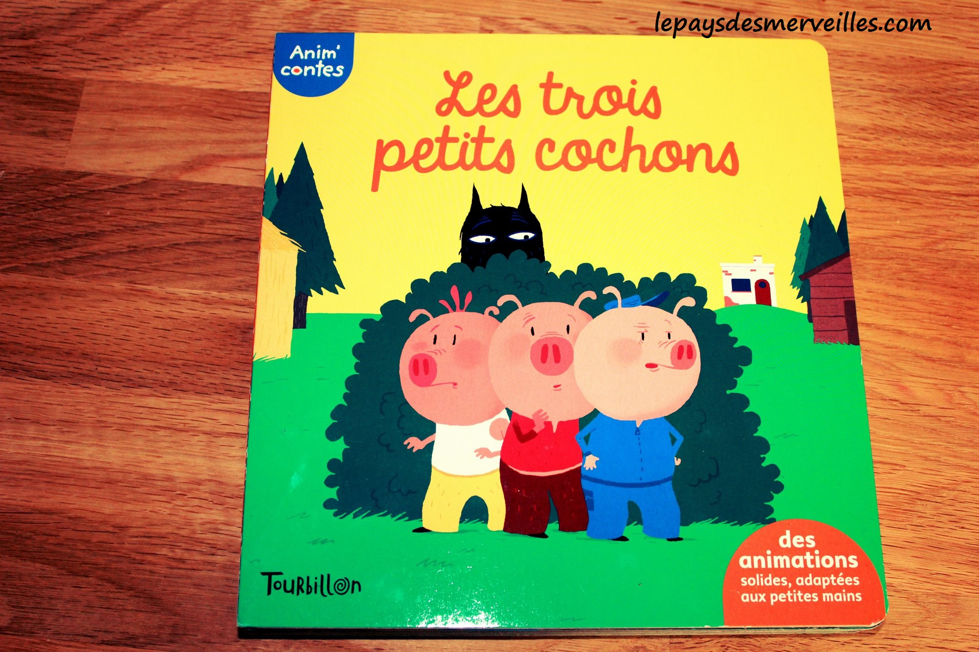 Les Trois Petits Cochons (Livre Animé) - Editions intérieur Les Trois Petit Cochon Maternelle 