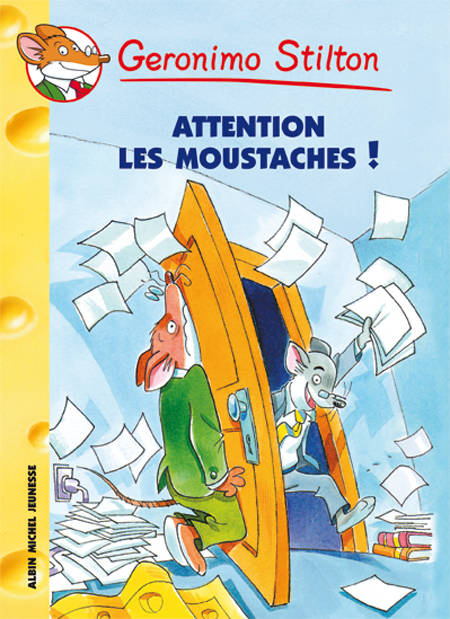 Livre: Attention Les Moustaches Sourigon Arrive pour Geronimo Stilton Francais