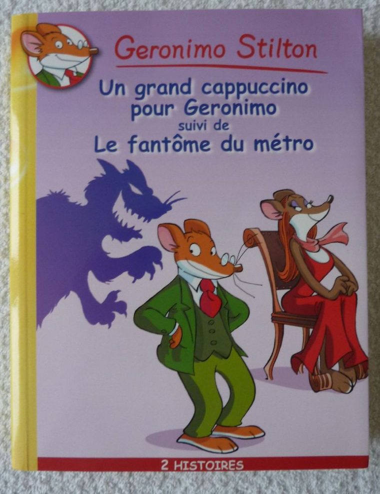 Livre Geronimo Stilton Un Grand Cappuccino Pour Geronimo serapportantà Geronimo Stilton Francais