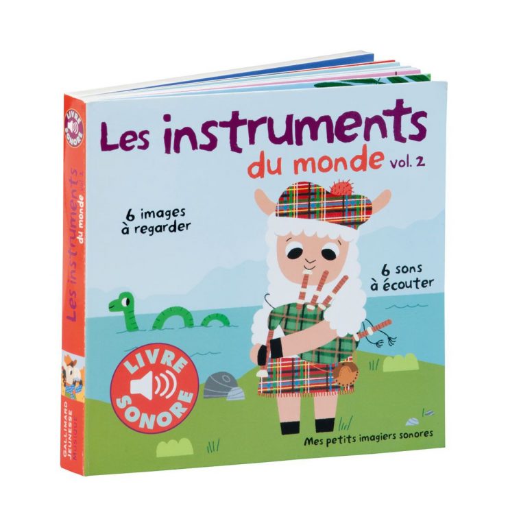 Livre Imagier Sonore Instruments Du Monde 2 Pour Enfant De serapportantà Imagier Des Bruits