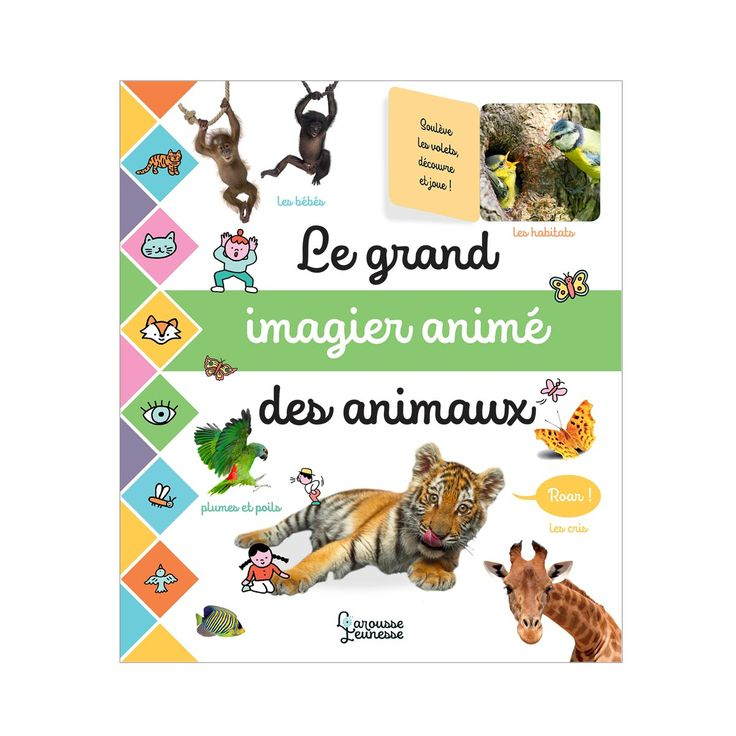 Livre Le Grand Imagier Animé Des Animaux  Animaux Pour serapportantà Imagier Des Bruits 