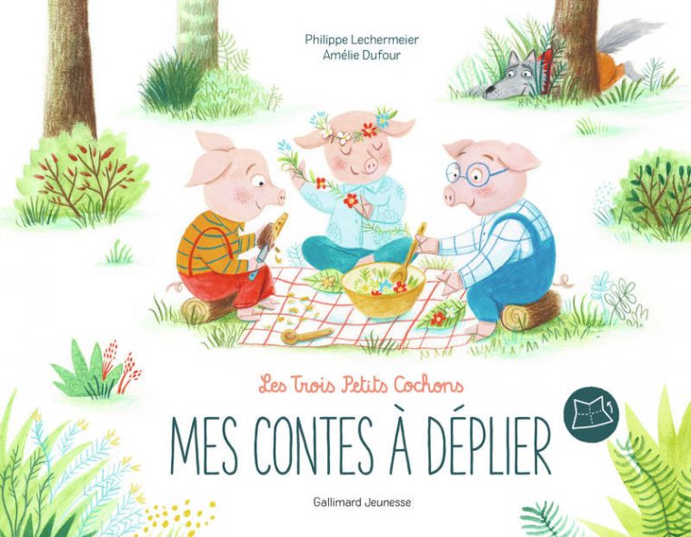 Livre: Les Trois Petits Cochons, Philippe Lechermeier encequiconcerne Les Trois Petit Cochon Conte