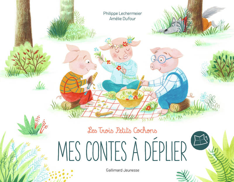 Livre: Les Trois Petits Cochons, Philippe Lechermeier encequiconcerne Les Trois Petit Cochon Conte 