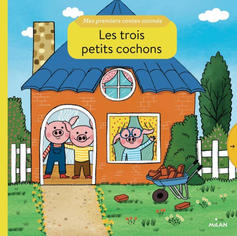 Livre: Les Trois Petits Cochons, Rosenberg Natascha concernant Trois Petitscochons