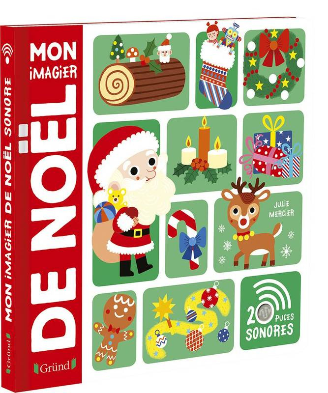 Livre: Mon Imagier De Noël, Julie Mercier, Gründ concernant Imagier Des Bruits 