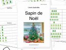Livret D'Activités - Sapin De Noël (10 Activités encequiconcerne Noel De Sapin Maternelle