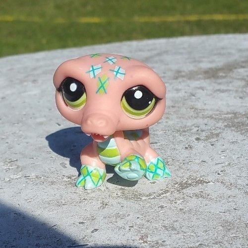 Lps Littlest Pet Shop Figur 1853 Krokodil Alligator dedans Petshop Crocodile 