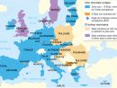 L'Union Européenne, Un Territoire À Géométrie Variable avec Carte Union Europã©Enne