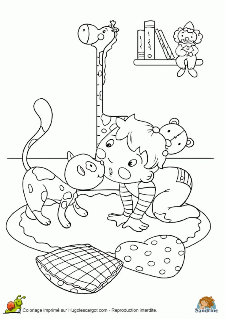 Luxe Coloriage Hugo L Escargot Chat  Meilleur Coloriage intérieur Coloriage Magique Hugo L Escargot