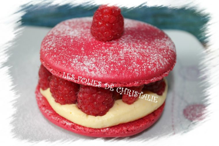 Macaron Vanille Framboises – Les Folies De Christalie : Ou encequiconcerne Images Framboises