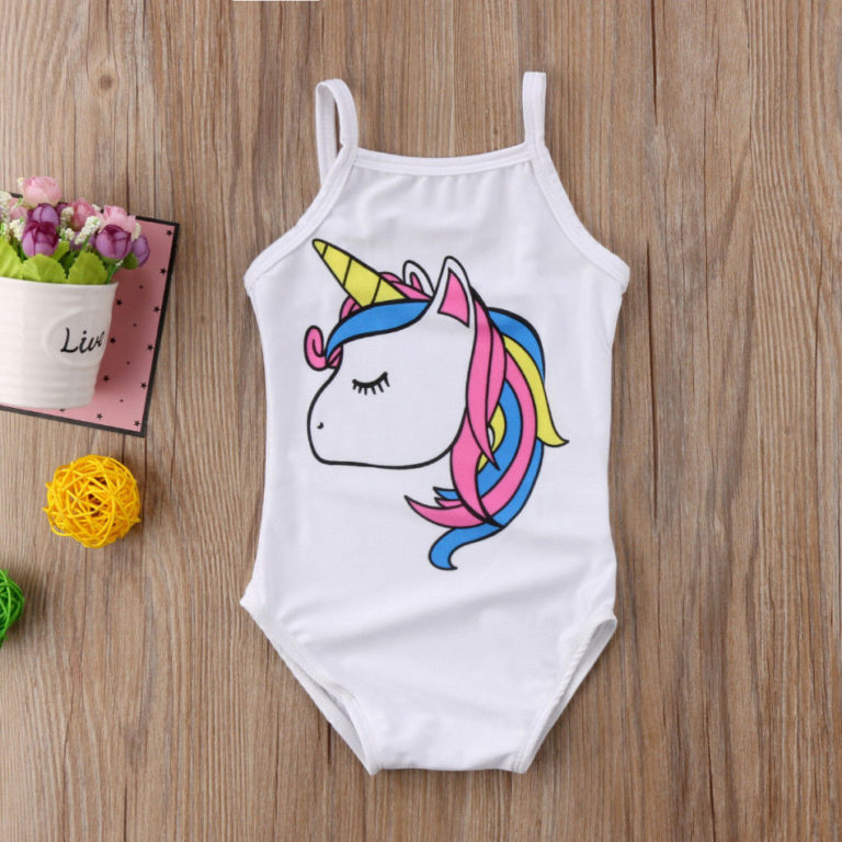 Maillot De Bain Licorne Pour Bébé Fille - Maillot 1 Pièce encequiconcerne One Piece Licorne