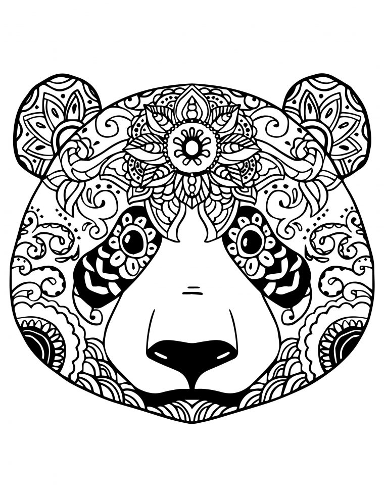 Mandala Animaux Simple Coloriage De Emoji A Imprimer destiné Animaux A Colorier