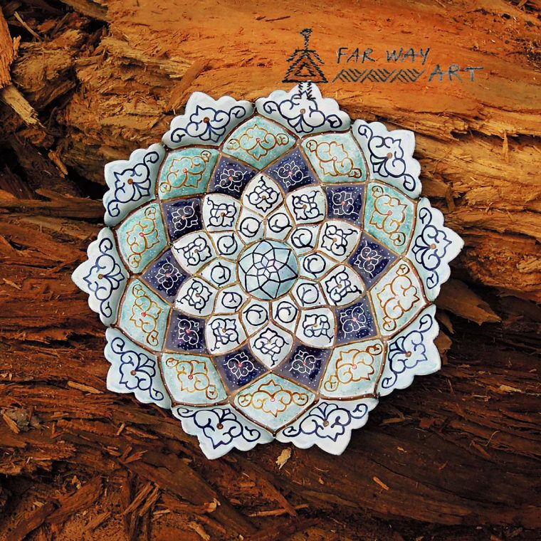 Mandalas In Persian Ethnic Art, Crafts And Textiles avec Mandalas