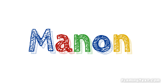 Manon Logo  Outil De Conception De Nom Gratuit À Partir à Logo Prenom 