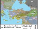 Map: Kingdoms And Regions Of The Hellenistic Greece And dedans Grece Regions